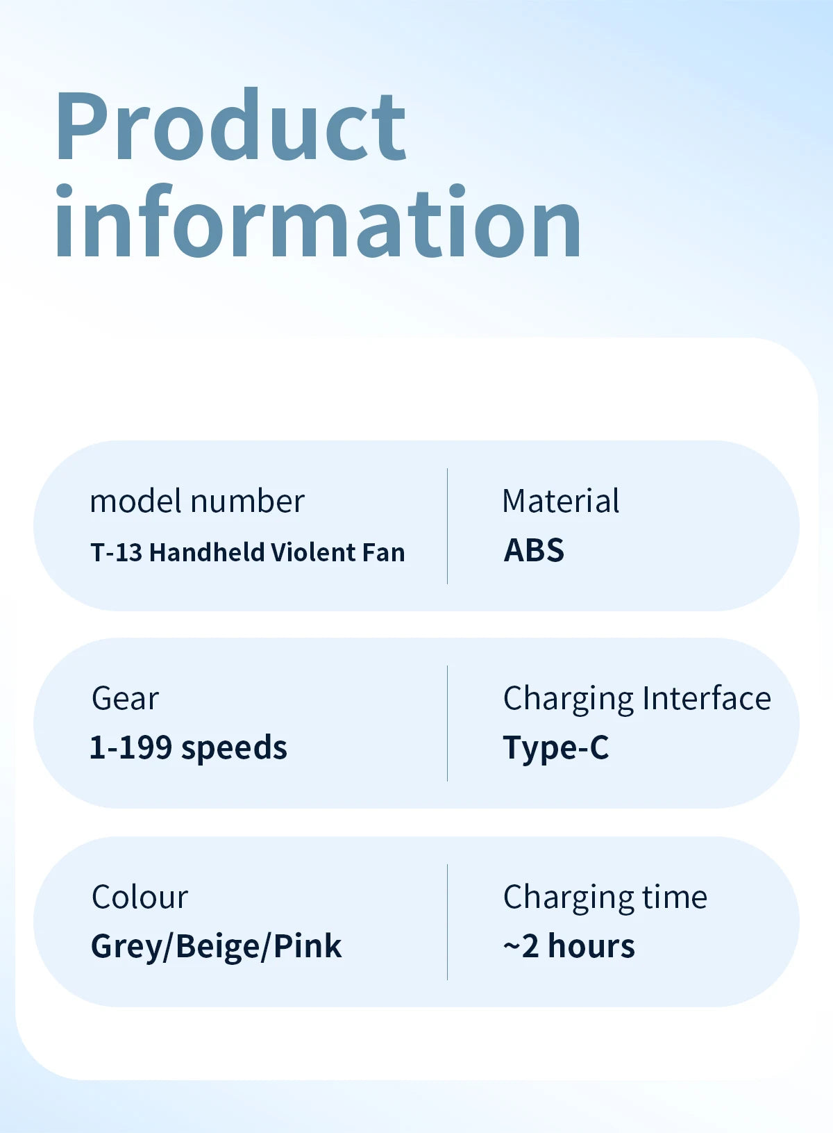 Rylix AirFan™ — Portable Handheld Fan