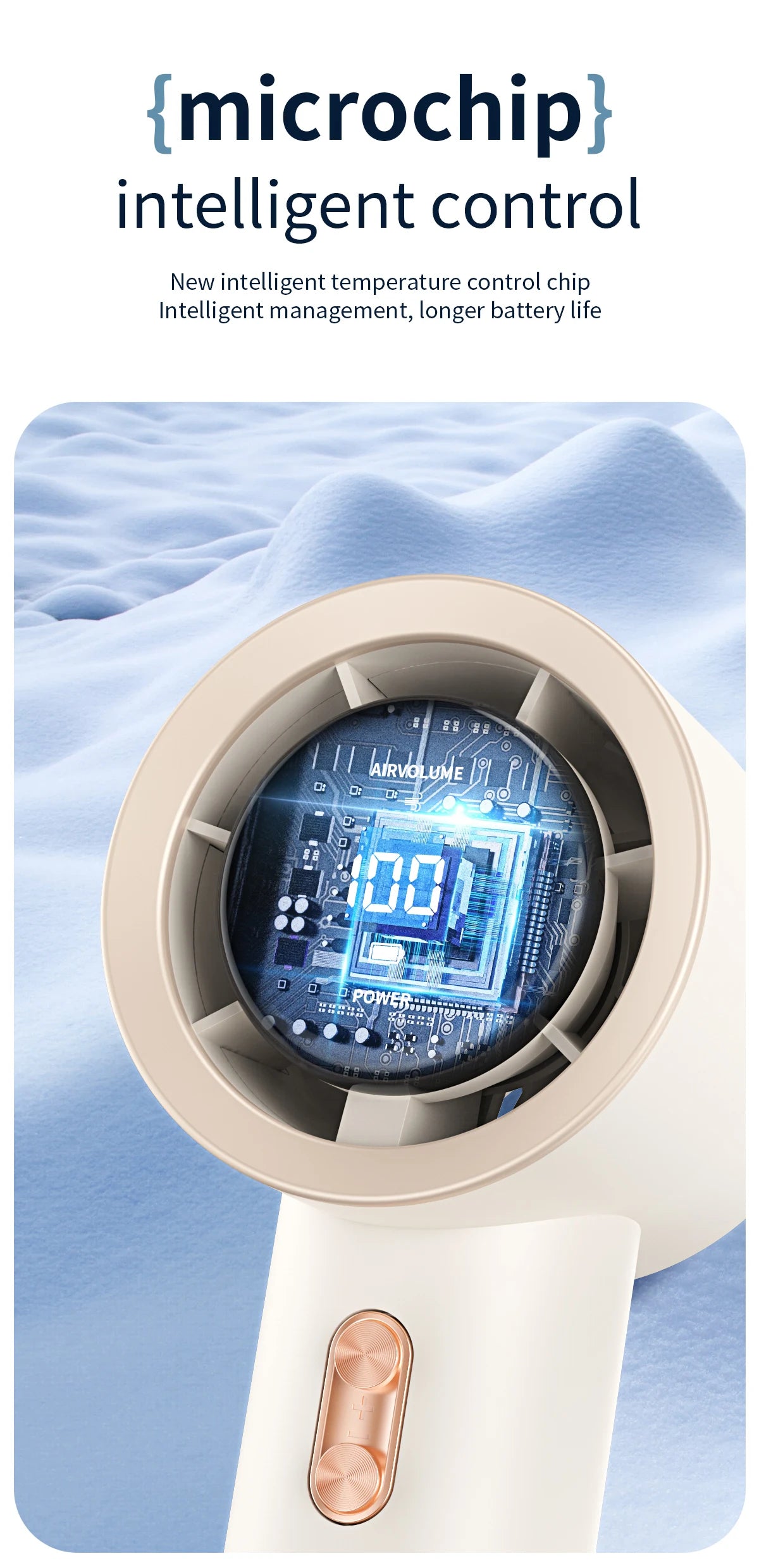 Rylix AirFan™ — Portable Handheld Fan