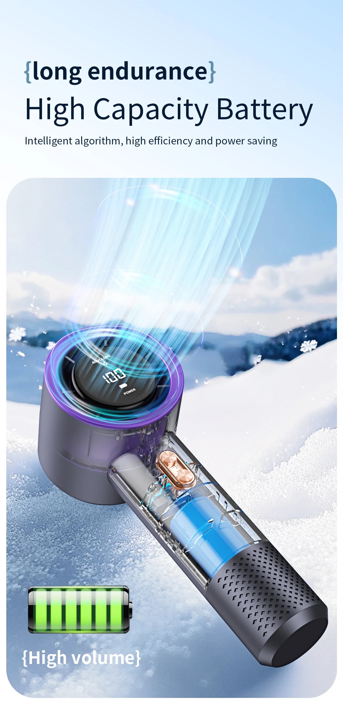 Rylix AirFan™ — Portable Handheld Fan